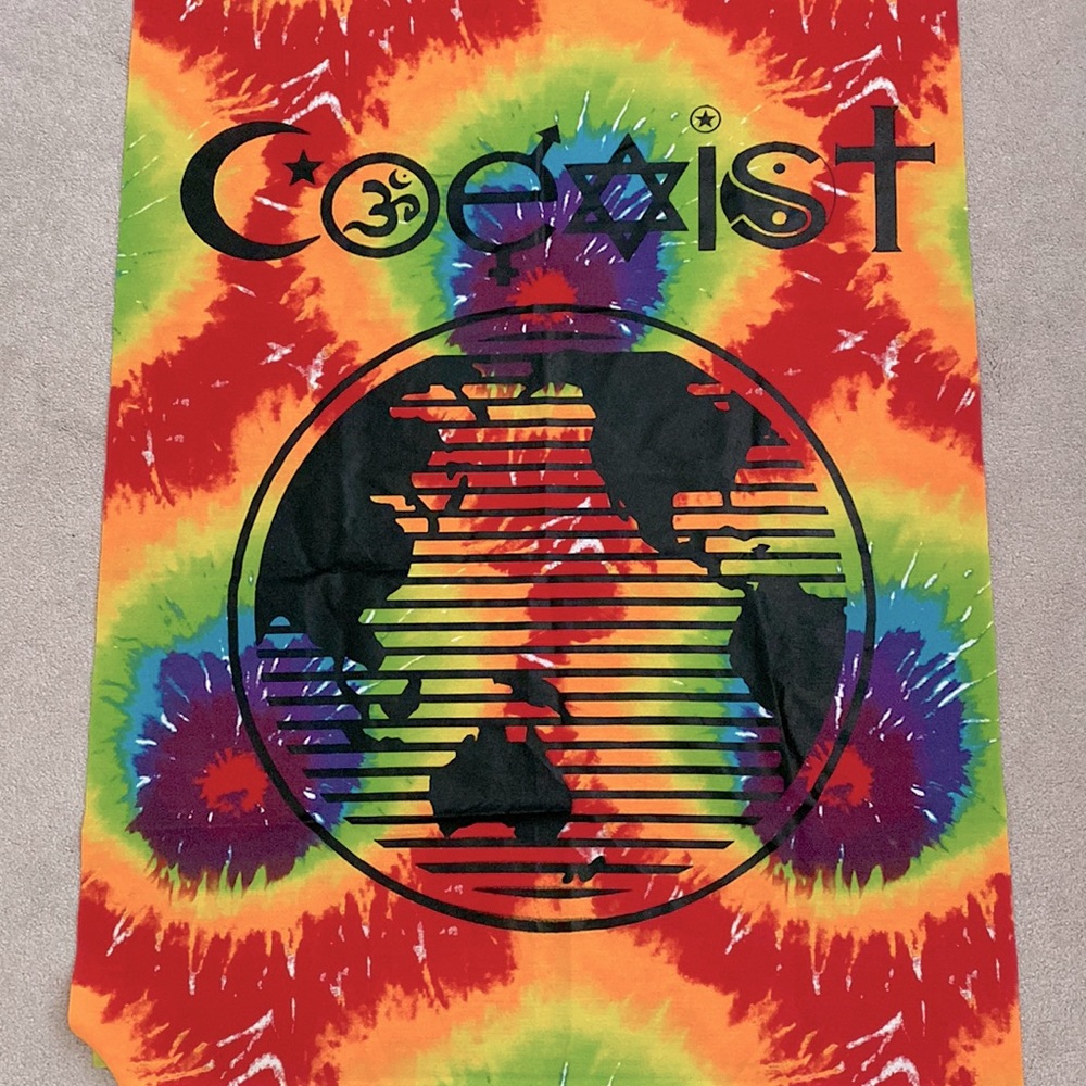 Coexist Bohemian Tapestry